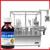 Línea de producción automática de llenado de jarabe de 150 ml, líquido oral, máquina de llenado de frascos de 50 ml y 6 ml.