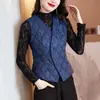 Tops Exteriores Cálidos de Alta Calidad para Madres, Reductores de Edad, Chaquetas Cortas, Chalecos Acolchados, Chalecos de Algodón y Chalecos