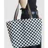 Bolsa Tejida Portátil Bolsa de Compras Recubierta de Película Impresión a Color Campaña Publicitaria Bolsa de Regalo Bolsa de Compras de Ropa Bolso de Mano