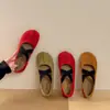Zapatos retro Mary Jane de ballet con tira cruzada elástica para mujer, nuevo estilo de verano, suela suave, cómodos para los pies, zapatos de tacón bajo poco profundos a la moda