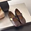 Zapatos de Verano Planos Retro Franceses 2026 Nuevos de Boca Baja con una Correa Mary Janes Punta Redonda Zapatos Planos de Ballet para Mujer de Verano