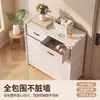 Zapatero simple con cajones, zapatero multicapa a prueba de polvo, zapatero para dormitorio, estante de almacenamiento simple de pie para viviendas de alquiler
