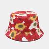 Amazon Novo Padrão de Flores Chapéu de Pescador Primavera e Verão Viagem ao ar livre Sun Hat Chapéu de Bacia Dupla Face das Mulheres