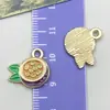 Série Frutas Gota de Óleo Acessórios para Joias DIY Pingente de Morango Cereja Pingente Pulseira Colar Liga Transfronteiriça Pingente