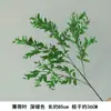 Decoración de Boda con Plantas Verdes Artificiales, Flores Artificiales Verdes para Montaje de Escena, Hojas de Hierba Barba de Dragón Estilo Bosque, Hierba Espárrago, Flores Falsas