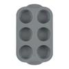 Molde de silicona para pasteles transfronterizos, taza Mafen, utensilios redondos para hornear, bandeja para hornear resistente a altas temperaturas, molde rectangular para tostadas, adecuado para