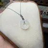 Colar de Ágata Calcedônia Natural Osso de Gato Osso de Cachorro Orelha de Gatinho Fivela de Segurança Pingente Pingente Pingente de Jade