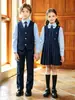 Uniformes de escuela primaria, nuevos productos de otoño, vestidos para niñas, uniformes de coro estilo universitario unisex, uniformes de jardín de infantes, conjuntos