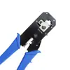 Cableado de Ingeniería 8P6P Cable de Red Línea Telefónica Pinzas de Engarzado Conector de Cristal Cable de Red Línea Telefónica Pinzas Profesionales para Pelar Cables Pinzas de Red