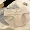 """Vida Romântica e Gentil" Doce Amor Pequena Fragrância Roupa Íntima Feminina 100% Algodão, Calcinhas Infantis com Forro 100% Algodão"""