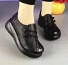 Zapatos de Goma con Cuña Baja y Tacón Medio, Puntera Redonda de PU, Caña Media, Sandalias de Una Pieza, Zapatos Deportivos Casuales para Mujer