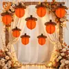 Decoraciones de papel de bola de panal de avellana de otoño Decoración de arreglo de atmósfera festiva para fiesta de Acción de Gracias Exhibición de ventana de fiesta