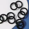 Variedad de metal de color opcional pintura abierta cierre de langosta anillo llavero colgante hecho a mano accesorios de joyería DIY