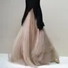 Falda Plisada, Falda de Malla, Falda de Gasa de Hada, Falda Larga de Longitud Media, Falda de Baile, Falda de Baile Cuadrado, Mayoreo