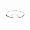 Harmony Juzun Cristalería Restaurante Taza y Platillo para Espresso Italiano Set Taza Creativa con Asa para Cafetería