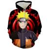 Moletom Masculino Série de Anime com Estampa Digital 3D Primavera e Outono de 2025 Jaqueta com Capuz Masculina de Marca Tendência