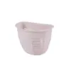 Caja de almacenamiento sin costuras para colgar en la pared, cesta de plástico para el hogar, cesta colgante pequeña para dormitorio, mesita de noche, cesta de almacenamiento para cocina