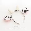 Diadema Linda Orejas de Vaca Niños Show Foto Tarjeta para el Cabello Vender Meng Creativo Dibujos Animados Adorno para la Cabeza Divertida Diadema para Adultos