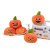 Llavero Colgante de Calabaza de Halloween Divertido Muñeco de Peluche Creativo Colgante de Calabaza Fantasma Colgante para Bolso