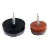 Clavo de Nylon Engrosado para Muebles, Almohadilla para Patas de Sofá, Mesa, Silla, Taburete, Alto Antideslizante con Tornillo Autorroscante, Clavo de Fieltro Silencioso para Patas