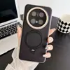 Adequado para Capa de Celular Huawei P80Pro Couro Liso Mate70 Suporte Magnético Matex 40% de Desconto Capa Protetora Antichoque Empilhada 60