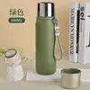 [Procesamiento y Personalización] Termo para Dos Bebidas con Logo Impreso Personalizado, Alta Apariencia y Gran Capacidad, Termo de Acero Inoxidable 316