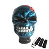 Cabeza de palanca de cambios de personalidad para coche, cabeza de palanca de cambios manual modificada, cabeza de palanca de onda, cabeza de resina de calavera, cabeza de mango de cambio automático