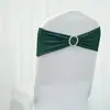 Correas de Hebilla de Diamante Gratis de Amazon Transfronterizas Funda Elástica para Silla de Hotel Boda Anillo de Correa de una Sola Capa Mariposa