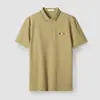 PromoçãoAlgodão de Xinjiang Toque Fresco Camisa Polo Manga Curta Masculina Verão Nova Seda de Gelo Secagem Rápida Camiseta Camiseta Casual de Negócios
