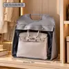 Bolsa para Bolsos, Bolsa a Prueba de Polvo, Bolsa Transparente Colgante para Armario Doméstico, Bolsa de Almacenamiento Multiusos Transpirable a Prueba de Humedad