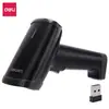 Pistola de escaneamento sem fio Deli 14950W pistola de escaneamento scanner de código de barras de supermercado expresso escaneamento de código unidimensional bidimensional
