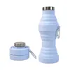Amazon Tetera de Silicona Plegable Gran Capacidad Resistente a Altas Temperaturas Viaje Exterior Taza de Agua Plegable Taza de Agua Compacta Portátil
