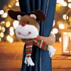 Amarrilhos Criativos de Cortina de Natal Enfeites de Bonecos de Desenho Animado Bonecos de Decoração para Hotel Restaurante Pingentes para Vitrine