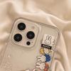 Conejo Miffy Explosivamente Lindo para Funda de Teléfono Móvil Apple 16Pro Max 15Pro Arena Movediza iPhone14 Todo Incluido 13P