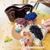 Oso de Galleta Original Animales de la Selva Fiesta Muñeca Llavero Muñeca Linda con Cara de Vinilo Colgante de Bolso Suministro Fuente