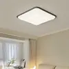 Luminária de Sala, Estilo Creme, Espectro Completo, Proteção para os Olhos, Luminária de Quarto, Minimalista Moderno, Ultra Fina, Luminária de Teto para Hall, Luminárias Zhongshan