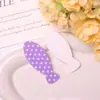 Parches Acrílicos de Estrella y Pez Estilo Japonés Accesorios para el Cabello DIY Pinzas Laterales Pasadores Pinzas de Pato Accesorios para Joyería