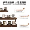 Estante de Almacenamiento para Portavasos de Escritorio Estante de Almacenamiento de Tazas Multicapa Estante Organizador Pequeño de Almacenamiento para Tazas de Té, Café y Agua de Escritorio