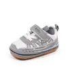 Zapatos Deportivos Nuevos para Bebé, Zapatos de Bebé Sencillos, Casuales y Modernos, de 0 a 1 Año, Zapatos Antideslizantes con Velcro para Niños Pequeños