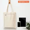 Bolsas de lona con estampado personalizado, bolsas de tela en blanco personalizables para DIY, bolsas de compras ecológicas con impresión de logo exprés