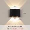 Luzes de parede modernas simples transparentes para escada, parede de fundo de TV, corredor, barra, hotel, olho de boi, luzes de parede externas para cima e para baixo