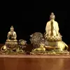 Adorno de Bronce del Fabricante Tai Yi Zhen Ren Fundición de Bronce Tai Yi Tian Zun, Decoración de Escritorio para el Hogar Tai Yi Jiu Ku Tian Zun