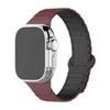 Adecuado para Correa de Apple Watch Iwatch Silicona Magnética Tres Cuentas Bicolor ApplewatchS10 Generación Correa de Reloj Deportivo