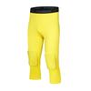 Calças Justas Esportivas Proteção de Joelho em Favo de Mel Anti-colisão Calças Capri Fitness Corrida Basquete Leggings de Alta Elasticidade Proteção de Perna Masculina