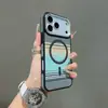 Funda magnética para teléfono con textura de Kevlar similar a la piel, adecuada para Apple 17Promax Atardecer y Amanecer 16 Tacto de alta gama 15/11