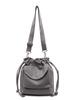 Bolsa de Lona para Mulheres 2026 Novo Estilo Coreano Moda Bolsa Saco de Cordão Casual Versátil Bolsa de Ombro Transversal Tendência