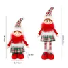 Muñeca Navideña Rosa Nueva Lentejuela Muñeco de Nieve Navideño Retráctil Decoración Navideña Exhibición de Ventana