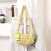Bolsa Nube para Mujer Estilo Coreano Alto Valor Sensación de Lujo 2023 Nueva Pura Portátil de Hombro Cruzada Plegada Debajo del Brazo