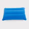 Venta al por mayor de fábrica Tela Ajustada Almohada Inflable Automática Almohada Inflable Automática en Forma de U Almohada Fácil de Transportar para Viajes