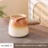 Chaleira para fogão doméstico ao ar livre fogão a carvão panela quente fogão a carvão de barro churrasqueira cerâmica panela para assar leite panela para ferver chá panela de cerâmica